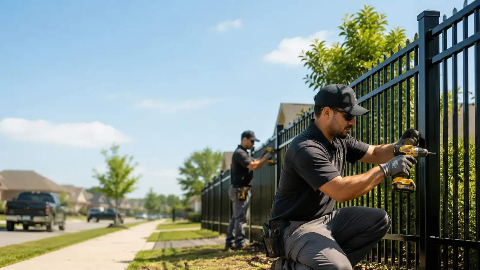 Metal Fence Installation in West Decatur, PA
